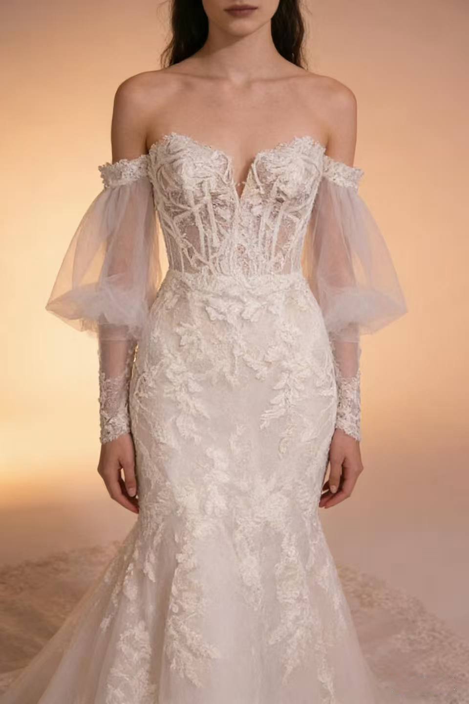 Iolani Palace Lace Gown - Image 2