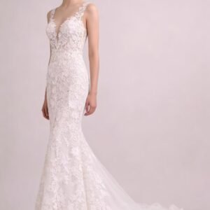 Kona Sunset Mermaid Gown