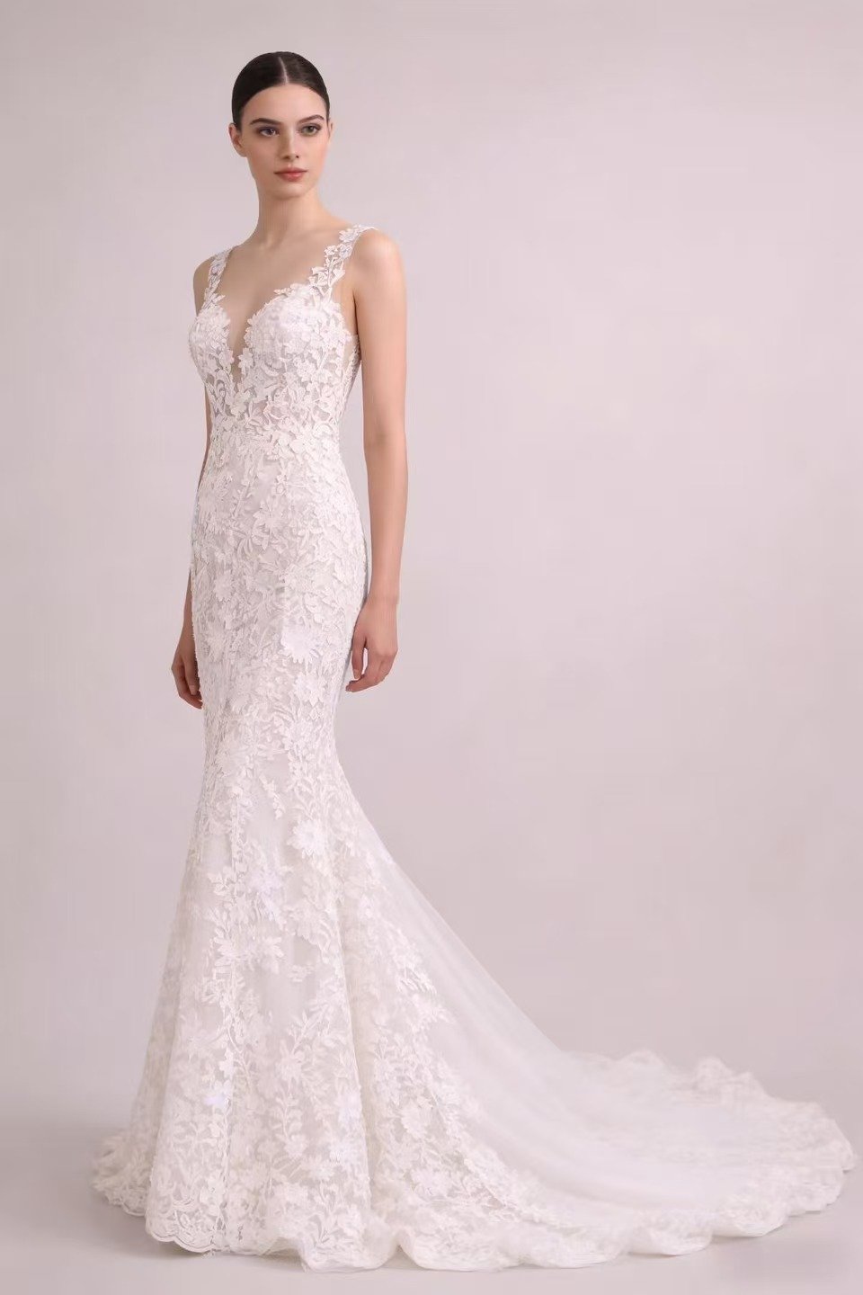 Kona Sunset Mermaid Gown