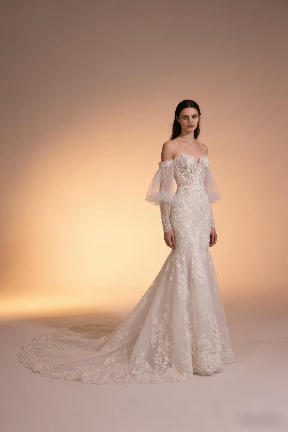 Iolani Palace Lace Gown