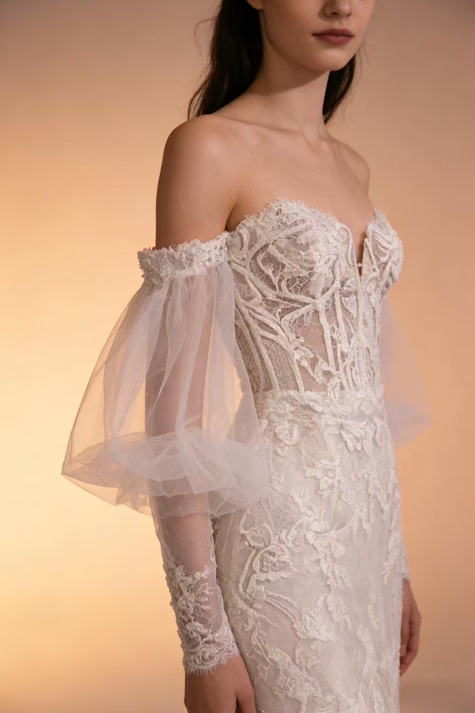 Iolani Palace Lace Gown - Image 3